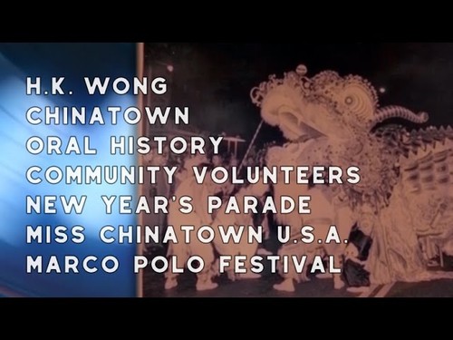 1978 H. K. Wong, Chinatown, Oral History