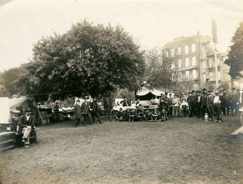 Police Camp, Portsmouth Square, San Francisco Earthquake and Fire, 1906 [photograph]