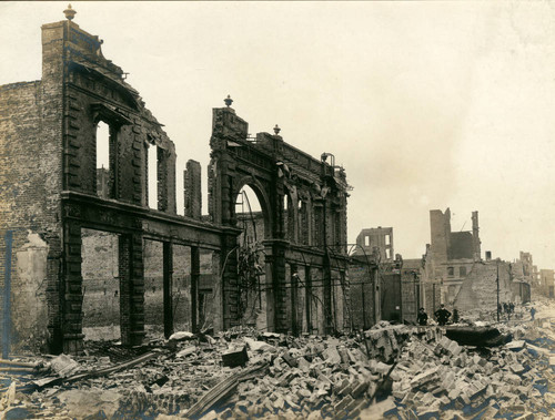 Ruins and rubble, San Francisco Earthquake and Fire, 1906 [photograph]