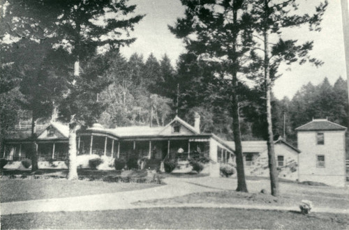 The Club House at the Country Club at Bear Valley, Marin County, California, circa 1893 [photograph]