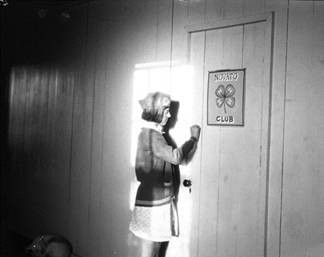 The Novato 4-H Club at the Novato Farm Center, Marin County, October 1930 [photograph]