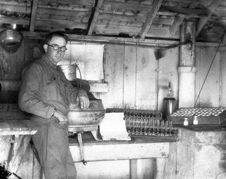 Cow Tester, C.C. Goodale at the Dan Bondietti Ranch in Tomales, Marin County, Fall 1923 [photograph]