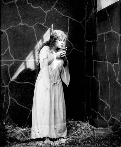 Beatriz Michelena as Marguerite in the California Motion Picture Corporation production of Faust, San Rafael, 1916 [photograph]