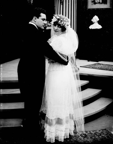 William Pike and Beatriz Michelena in the California Motion Picture Corporation production of The Unwritten Law, San Rafael, released in 1916 [photograph]