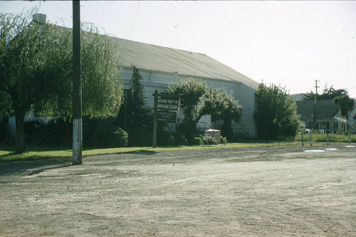 Site of the office of Marin County Superintendent of Schools, San Rafael, California, circa 1960 [photograph]