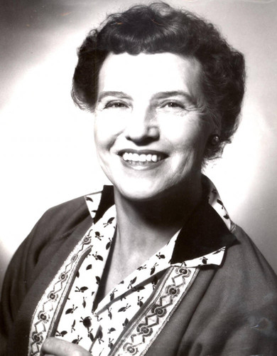 Portrait of Marin County Supervisor Vera Schultz, circa 1960 [photograph]