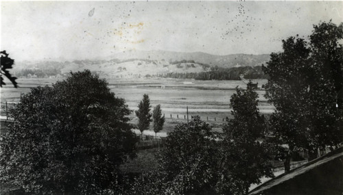 View of Corte Madera Creek, Larkspur, circa early 1900s [photograph]