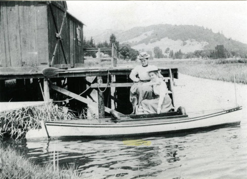 Corte Madera Creek, Larkspur, circa 1900 [photograph]