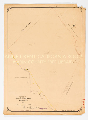 Lands of Mrs. SS Randall [Muscio, Shafter-Howard, McCurdy]