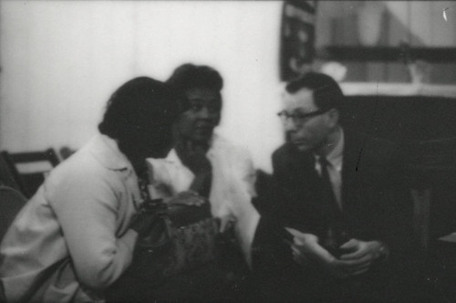 Community meeting in Marin City, California, circa 1963 [photograph]