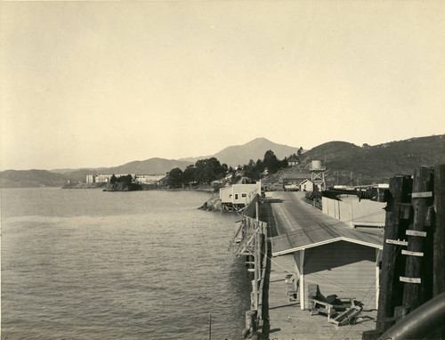 Richmond Ferry pier at Richmond, California, circa 1922 [photograph]