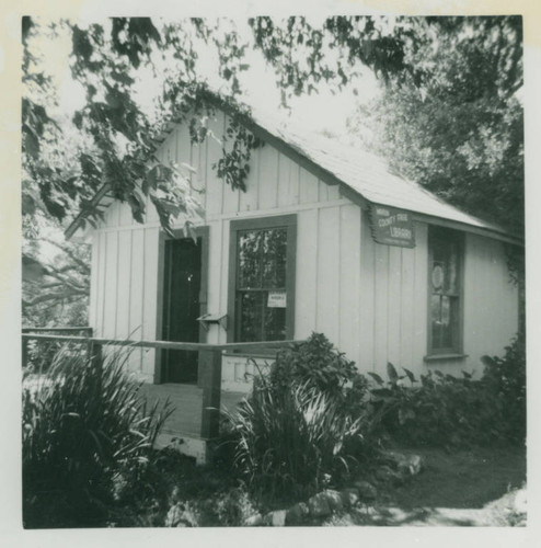 The Stinson Beach Branch of the Marin County Free Library, circa 1948 [photograph]