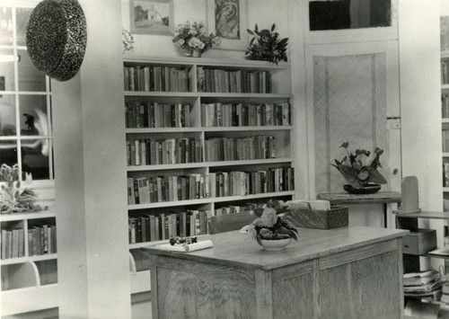 The interior of the Bolinas Library Branch of the Marin County Free Library, circa 1952 [photograph]