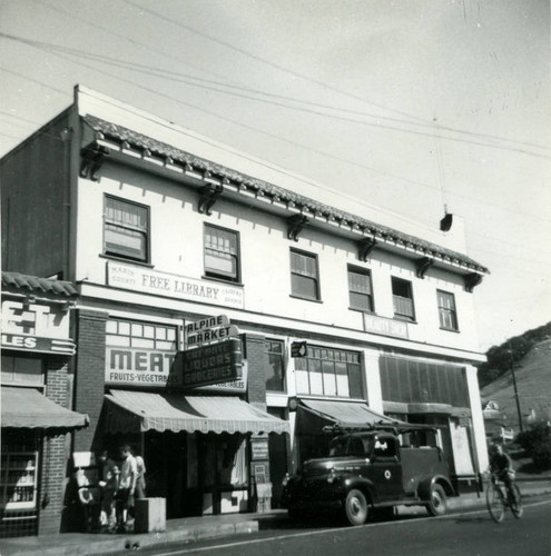 The Fairfax Branch of the Marin County Free Library, circa 1948 [photograph]