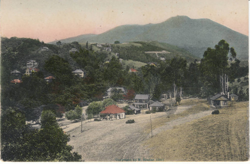 Blithedale Hotel grounds, Mill Valley, circa 1908 [postcard]