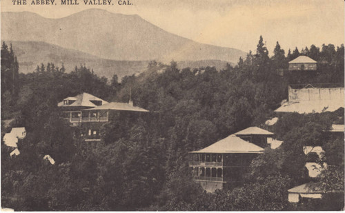 View of the Abbey Hotel, Mill Valley, circa 1910 [postcard]