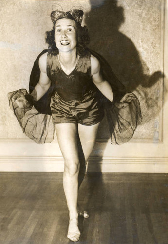 Marion Hayes portrays Chrysalis in the 1940 Mountain Play, The World We Live In, performed on Mount Tamalpais [photograph]