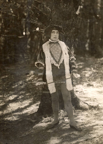 Fred Smith as Frederick in Shakespeare’s As You Like It, the eighth Mountain Play on Mount Tamalpais, 1920 [photograph]