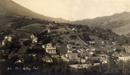 View of Mill Valley, Marin County, California, circa 1910 [postcard]