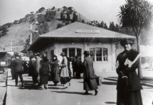 San Anselmo Station, Marin County, California, circa 1900 [photograph]