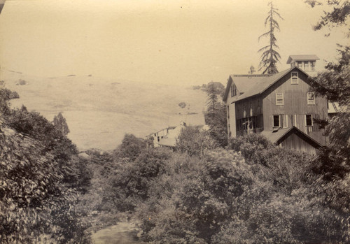 Samuel P. Taylor's second paper mill, Taylorville, Marin County, California, 1889 [photograph]