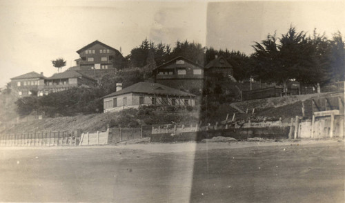 The cottages at Bolinas, Marin County, California, March 1913 [photograph]