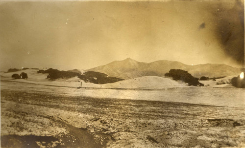 View of Mount Tamalpais, above Fairfax Bolinas Road, 1913 [photograph]