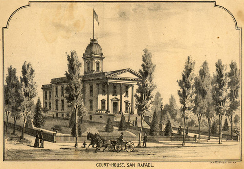 Marin County Courthouse, San Rafael, California, 1884 [illustration]