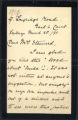 Marie Corelli letter, 1900 March 28