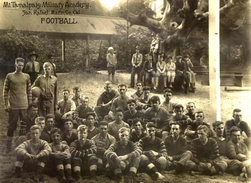 Mt. Tamalpais Military Academy's football team, San Rafael, California, circa 1902 [photograph]