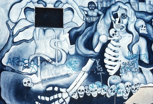 East Los Angeles Mural: detail