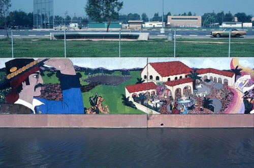 Great Wall of Los Angeles: detail: 1822 Mexican Rule