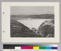 Genearal [sic] View of Pardee Dam, Reservoir and Power Plant