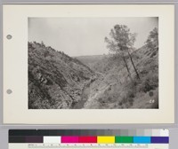 Site of Pardee Dam, before construction begun. Taken July, 1927