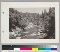 North Fork of Mokelumne from bridge north of West Point. May 13, 1930