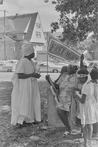 Free Huey Rally, De Fremery Park, #30 from A Photographic Essay on The Black Panthers