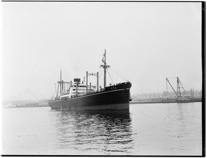 Japanese steamship Tokai Maru in Los Angeles Harbor