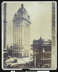 Exterior view of the Call Building in San Francisco, ca.1900