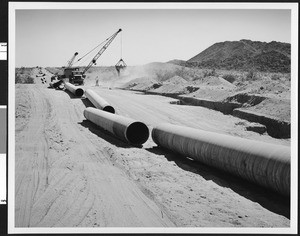 Pipes for the Southern California Gas Company, ca.1955