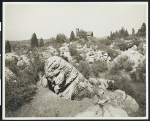 Exterior view of Saint Anne's church, Columbia, ca.1930