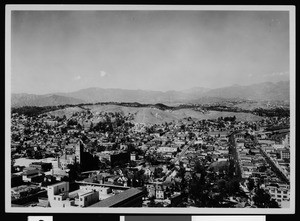 Birdseye view of Los Angeles