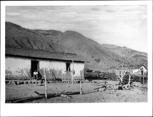 Pauma Indian mission and village, upper San Luis Rey Valley, San Diego County, 1900