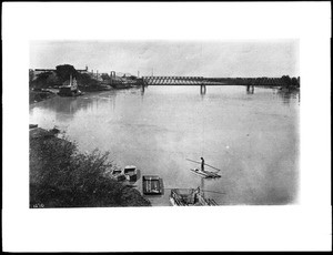 Yuma Bridge over the Colorado River, Arizona, ca.1898