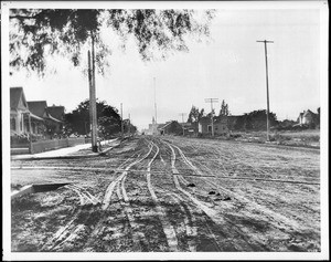Washington Street looking west from Maple Avenue, June, 1896