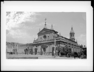 St. Vibiana's Cathedral on Main Street, 1888