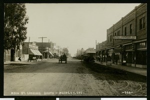 Main Street in Reedley, ca.1910