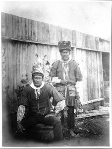 Two male Senoloa Indians of Florida, ca.1938