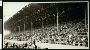 Grandstand at the Sacramento Fair Grounds, built in 1927