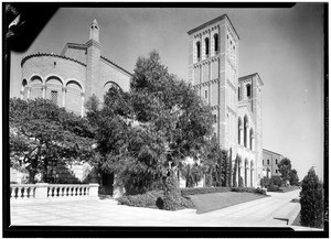 Royce Hall at the University of California, Los Angeles, ca.1935