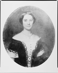 Portrait of Adelaida Johnson Mellus, wife of Francis Mellus